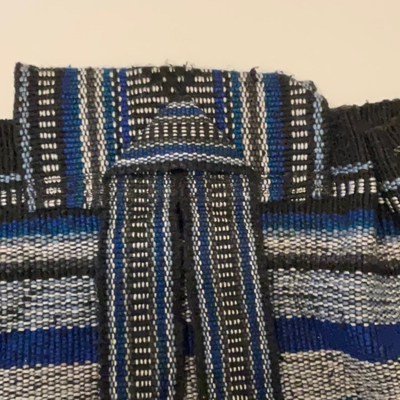 Blue & black Artilana Serape backpack - Picture 9 of 9